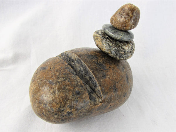 SPECIAL ORDER - Stacked Stone Business Card Holder