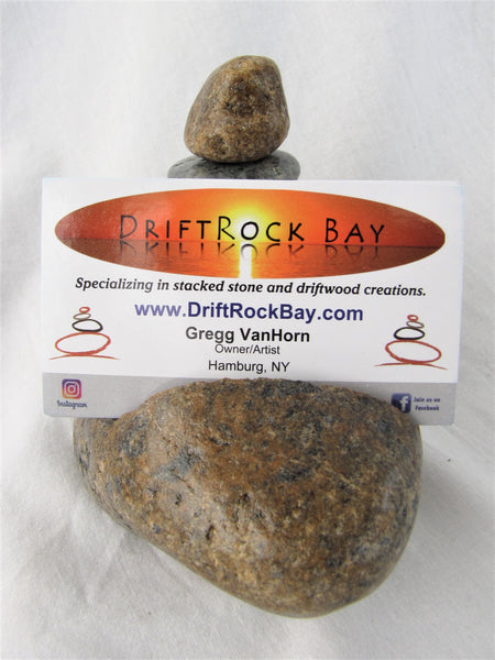 SPECIAL ORDER - Stacked Stone Business Card Holder
